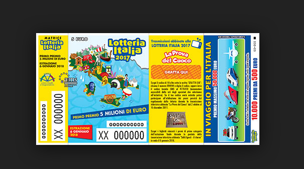 biglietto lotteria italia 18