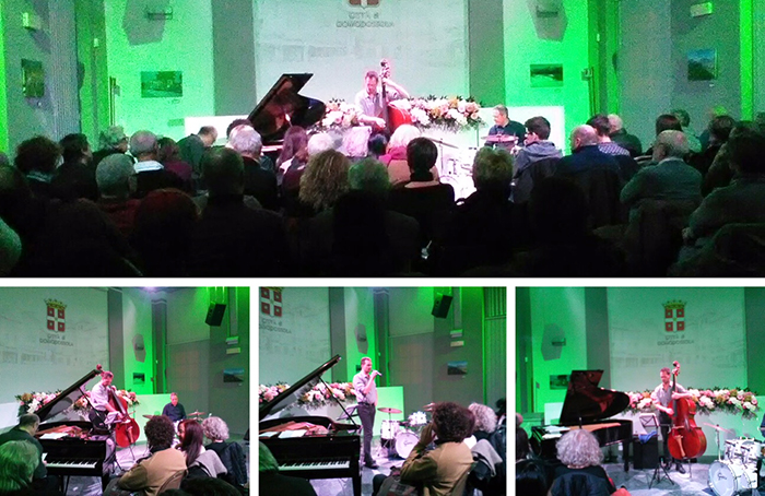 "Domojazz": pienone per i brani anni '60 e '70 dello Studio Trio. Video