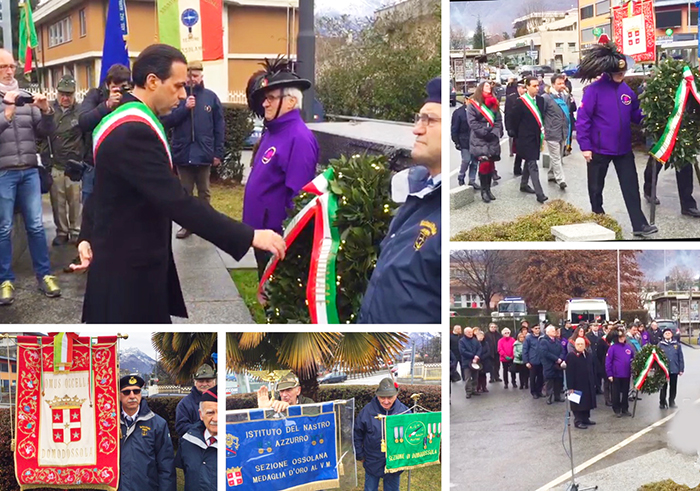 A Domo la celebrazione del giorno della memoria. Video e foto
