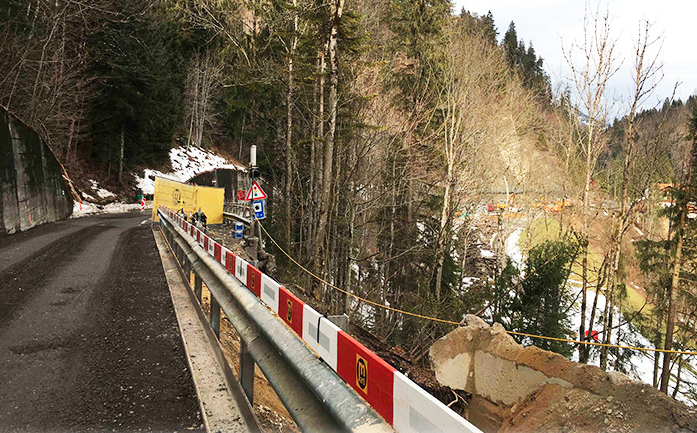 Altro che superstrada! In due giorni sistemata da una frana la strada per Adelboden. Nuovo editoriale di Walter Finkbohner