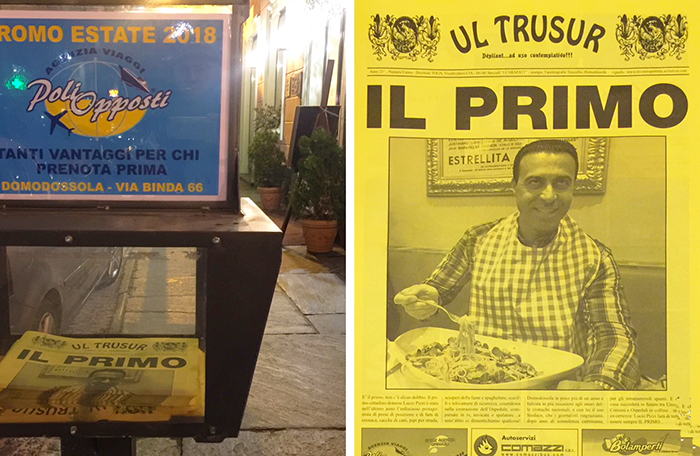 In distribuzione Ul Trusur, foglio satirico del Carnevale domese. Pizzi in prima pagina