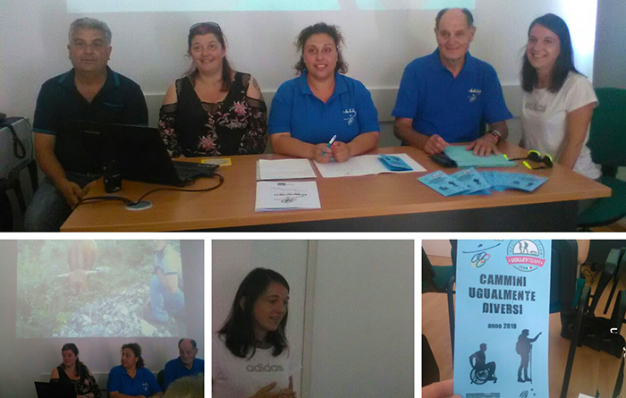 Ecco i "Cammini ugualmente diversi" organizzati dal Gsh Sempione. Video