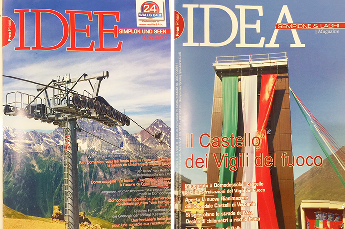 Ecco il nuovo numero di IDEA, il nostro magazine freepress in tre lingue
