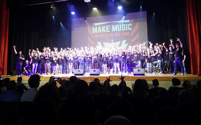 Ritorna alla Fabbrica l'appuntamento musicale di Make Music - video