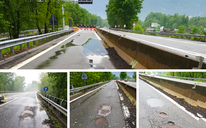 Superstrada ossolana, la beffa dei lavori dove non servono. Foto