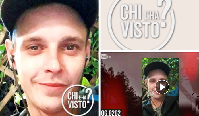Il caso del giovane disperso a Piedimulera a “Chi l'ha visto?”. Video