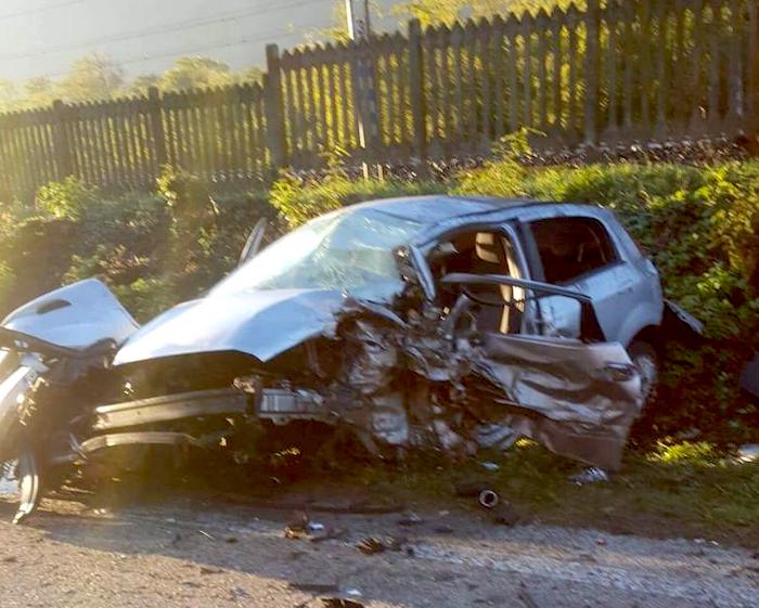 Grave incidente a Premosello, 5 auto coinvolte - Foto e video 