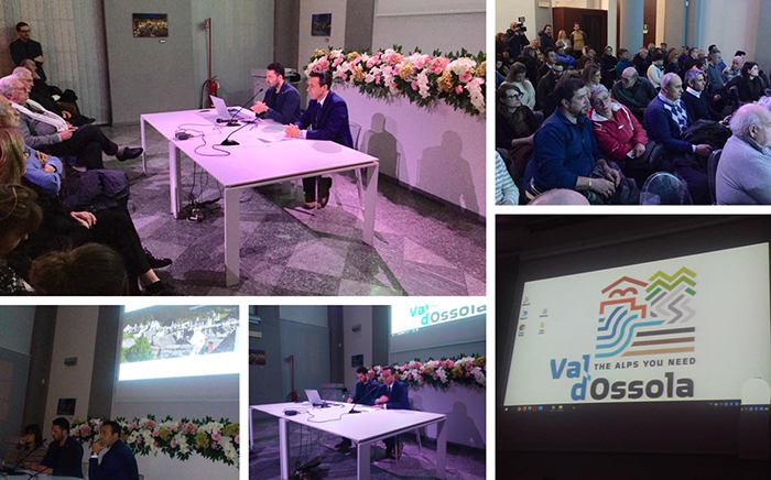 Presentato da Pizzi e Tandurella il sito visitossola.it, per la promozione turistica moderna. Video