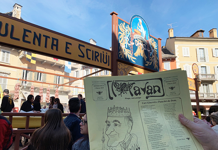 Il Carnevale domese replica al sindaco Preioni e si dissocia dal Tavan: "Non li conosciamo, non ci guadagnamo"