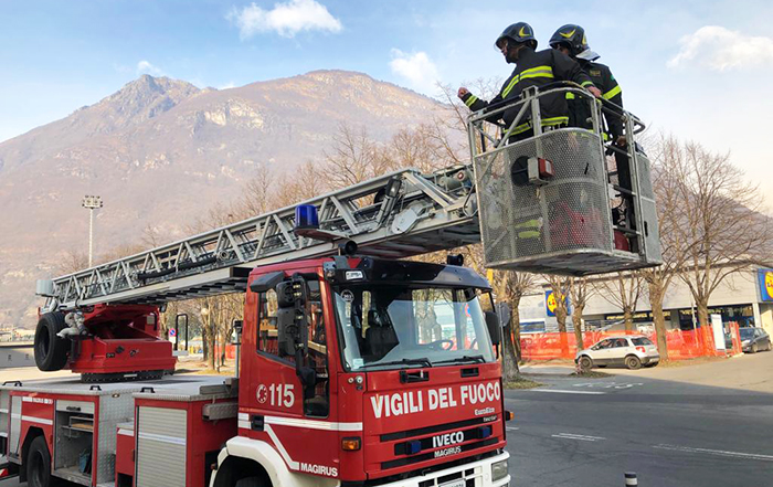 Quasi mille interventi in un anno per i Vigili del fuoco domesi, ecco i dettagli