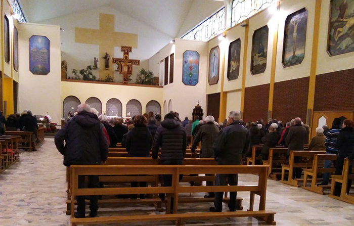 Nuovo orario delle Messe alla Parrocchia della Cappuccina