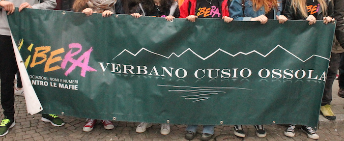 Libera: una serata a Domo per parlare di 'ndrangheta in Piemonte 