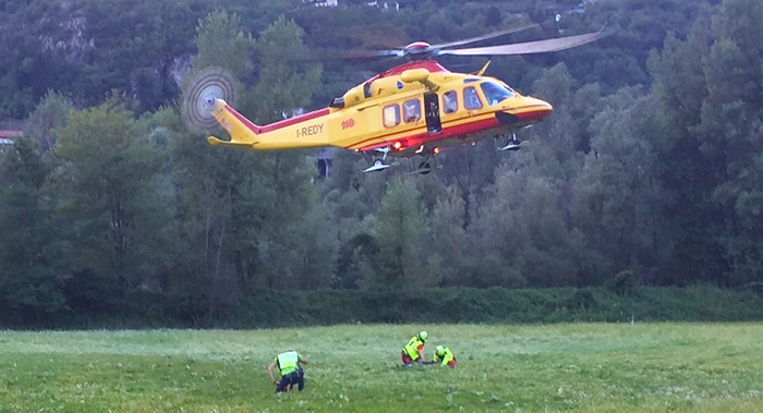 Quattro varesotti i dispersi al Lago di Larecchio. Salvati con l'elicottero