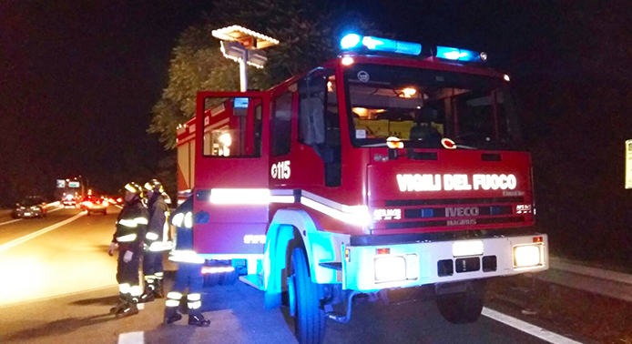 171 incendi domati dai Vigili del fuoco domesi in un anno di interventi. Tutti i dati