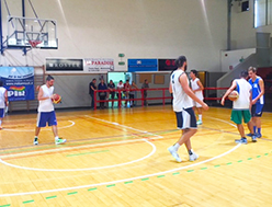 corta basket domo allenamento