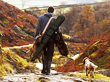 corta cane selvaggina cacciatore