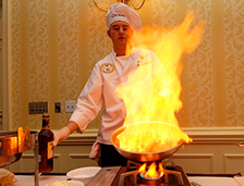 corta cucina lampada chef