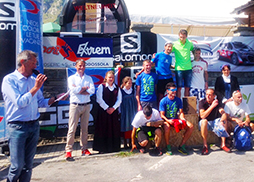 corta podio rampigada