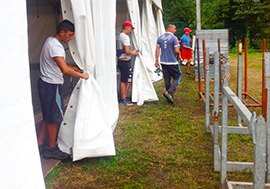 corta sagra patata smantellamento