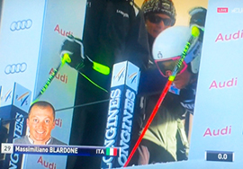 corta blardone usa partenza