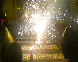 corta fuochi domo striscie artificio