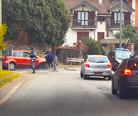 corta incidente vogogna sottopasso