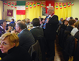 corta pranzo natale polizia