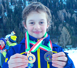L'ossolano Samuele Comazzi è campione italiano di combinata nordica