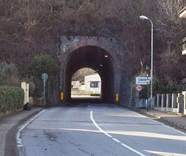 corta sottopasso ferrovia caddo