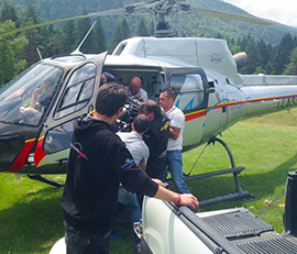 corta motore caffoni elicottero