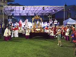 corta patronale domo giugno santini palco