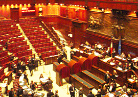 corta Aula Montecitorio