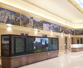 corta atrio stazione domo pannelli