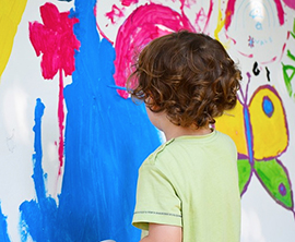 corta bambino disegno