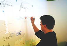 corta lavagna studente