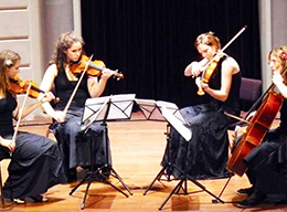 Un quartetto d'archi a Palazzo San Francesco grazie a Next Stop