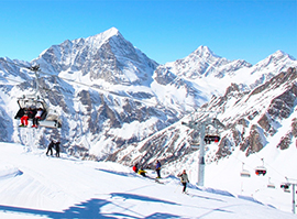 corta neve sci funivia domenico leone