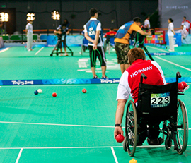 corta bocce disabili