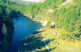 corta devero drone lago