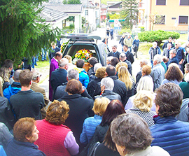 corta funerale guido della piazza