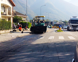 corta lavori asfalto nosere