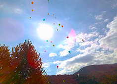 corta palloncini cielo