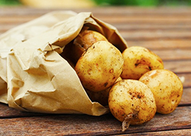 corta patate sacchetto