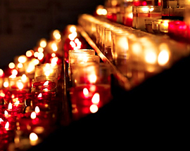 ok.corta lumini chiesa candele