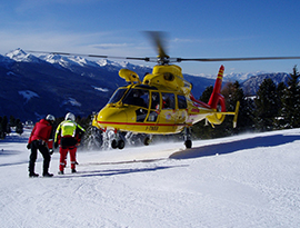 corta elicottero soccorso