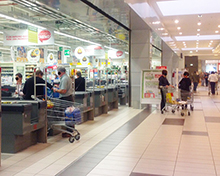 corta supermercato casse coop