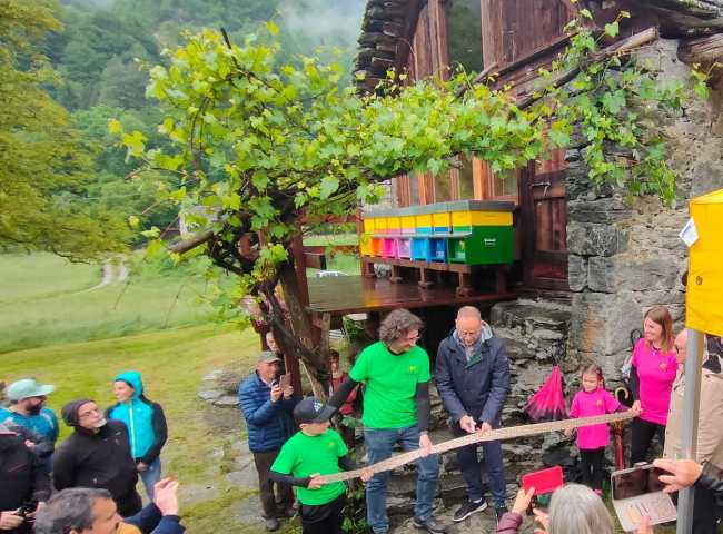 APIARIO BENESSERE PRINA inaugurazione