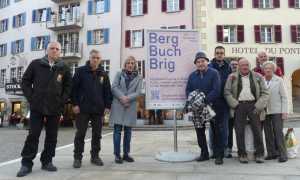 La delegazione italiana al BergBuchBrig