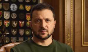 New Year address by President of Ukraine Volodymyr Zelenskyy 31 12 2023 cropped