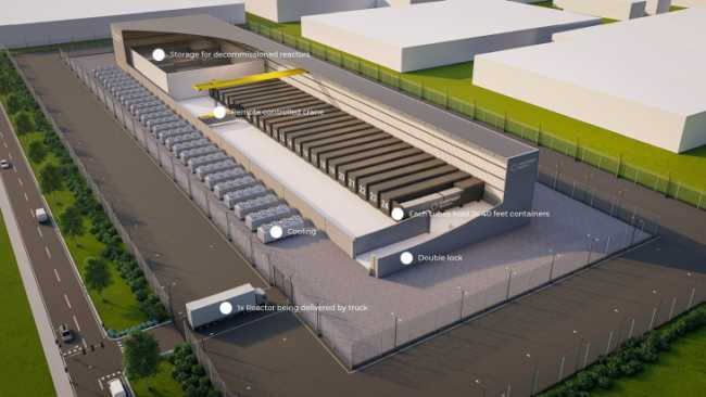 Visualisation of a 1GW power plant UK Atomics